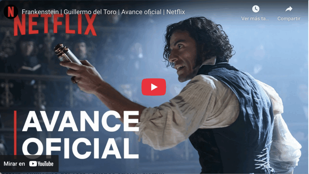 Frankenstein | guillermo del toro | avance oficial | netflix