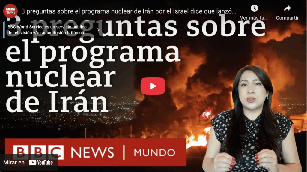 Tres preguntas sobre el programa nuclear de irán por y el ataque de israel | bbc