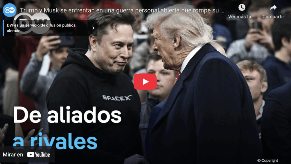 Trump y musk se enfrentan en una guerra personal abierta tras romper su alianza | dw