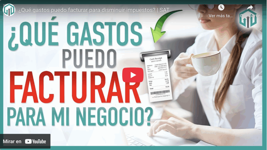 ¿qué gastos puedo facturar para disminuir impuestos?