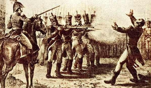 1824, el consumador de la independencia y ex emperador mexicano, agustín de iturbide, es fusilado en padilla, tamaulipas