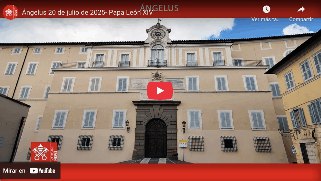 Ángelus papa león xiv | domingo 20 de julio de 2025