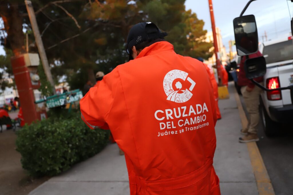 Arranca alcalde %22cruzada del cambio%22, buscan reconstruir la imagen urbana de juárez 2