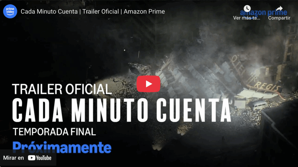 Cada minuto cuenta | tráiler oficial | amazon prime