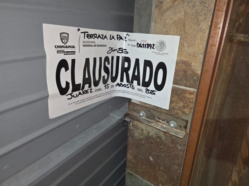 Realizan 347 inspecciones y clausura 19 establecimientos durante la última semana