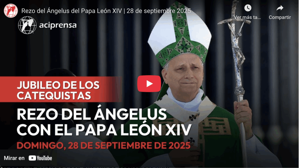Ángelus papa león xiv | domingo 28 de septiembre 2025
