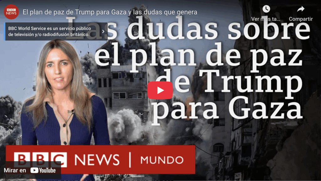El plan de paz de trump para gaza y las dudas que genera | bbc
