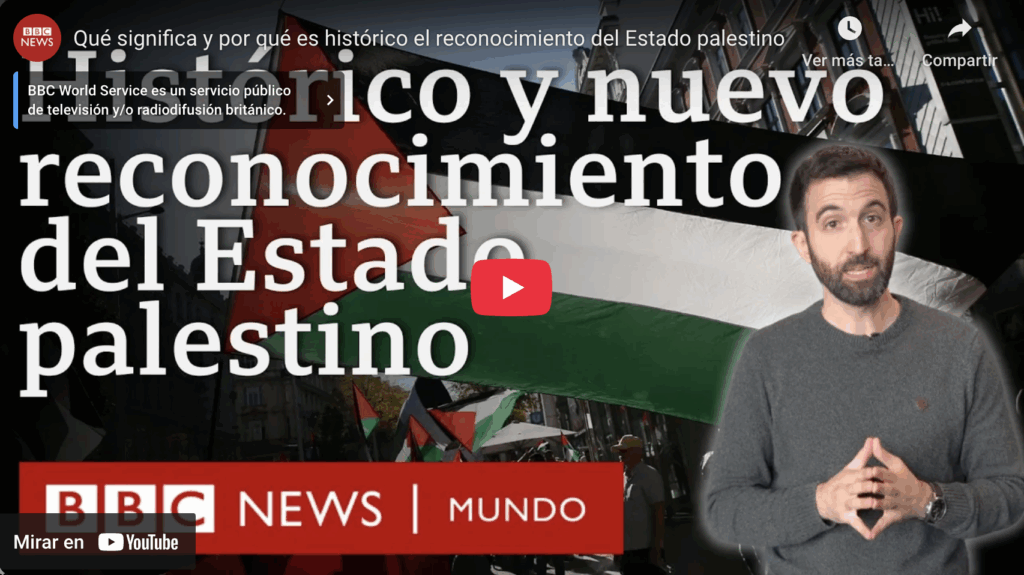 Qué significa y por qué es histórico el reconocimiento del estado palestino | bbc