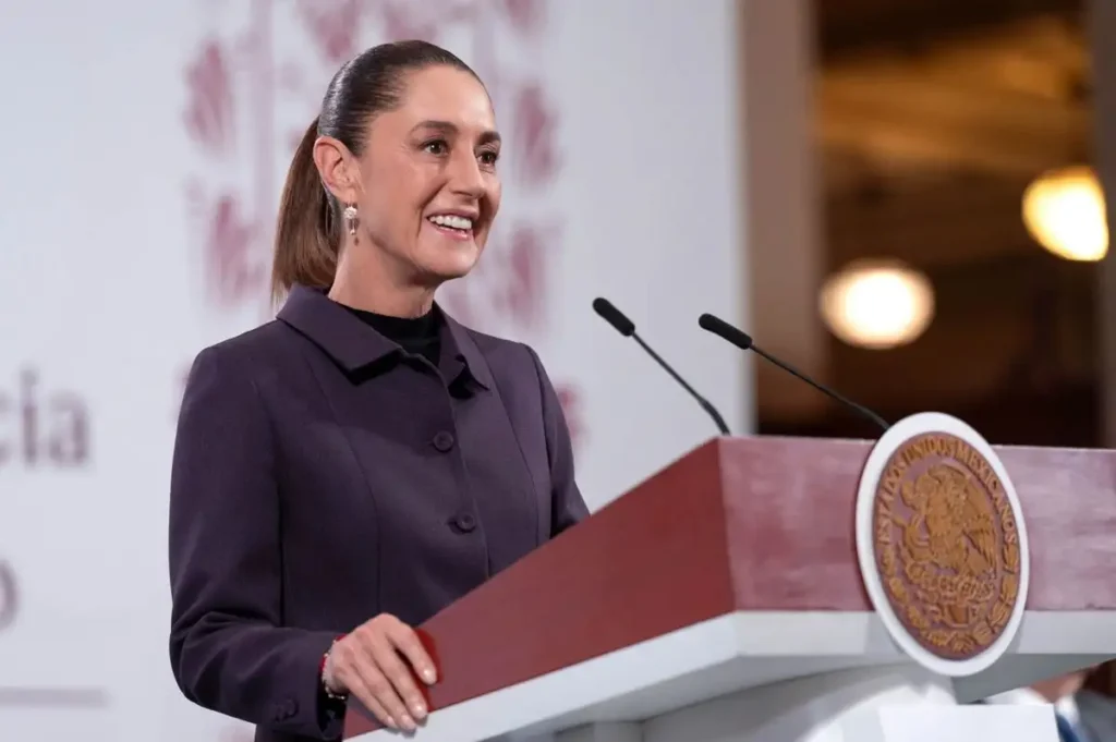 Rechaza sheinbaum negociar 'en lo oscurito' con salinas pliego; 'fuera de la ley nunca'