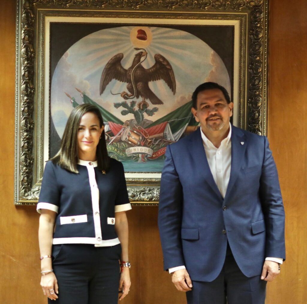 Recibe alcalde a la magistrada presidenta del tribunal superior de justicia del edo