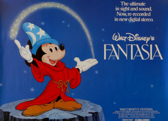 1941, se estrena en estados unidos la película 'fantasía' de walt disney