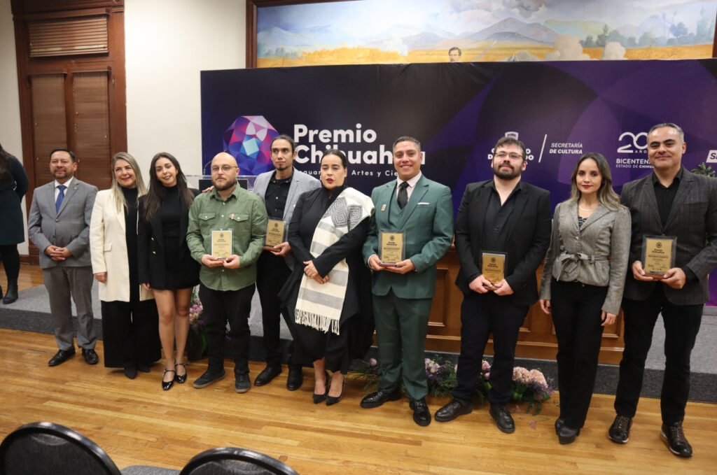 Anuncia estado ganadores del premio chihuahua vanguardia en artes y ciencias 2025