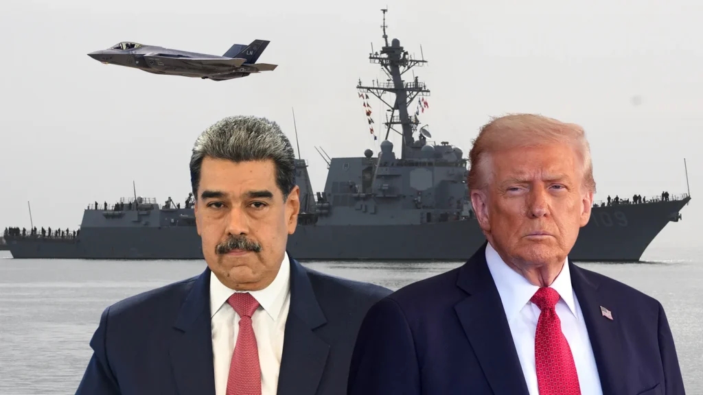 Buques de guerra, aviones de combate y la cia ¿qué busca donald trump en venezuela?