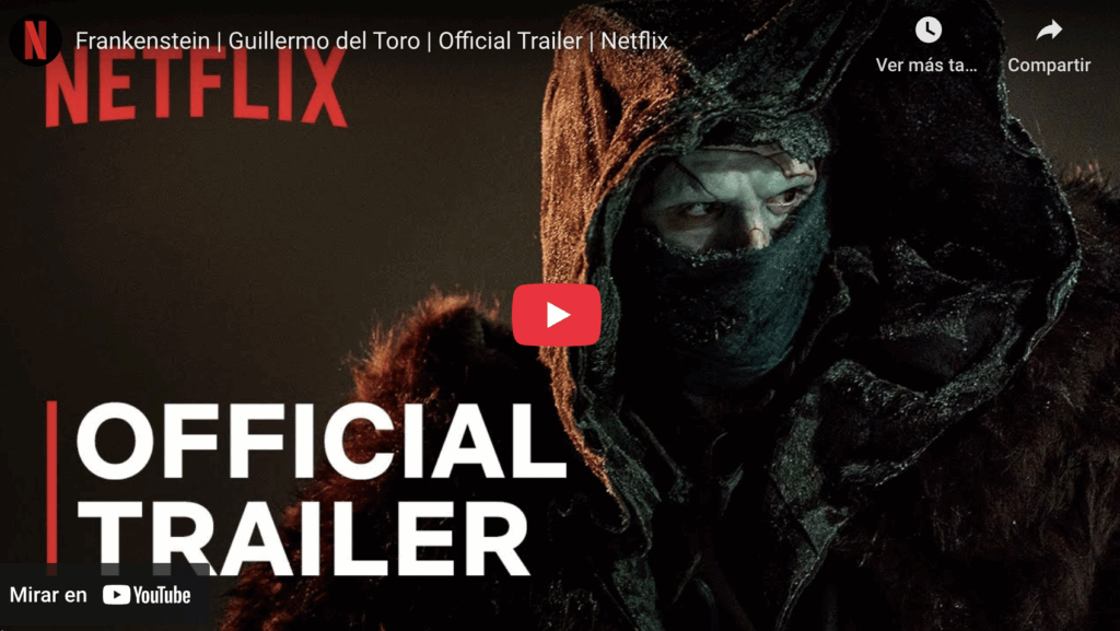 Frankenstein | guillermo del toro | tráiler oficial | netflix