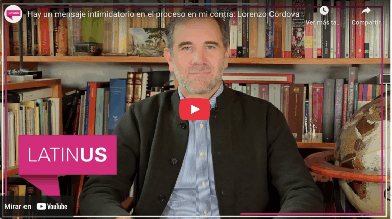 Hay un mensaje intimidatorio en el proceso en mi contra | lorenzo córdova