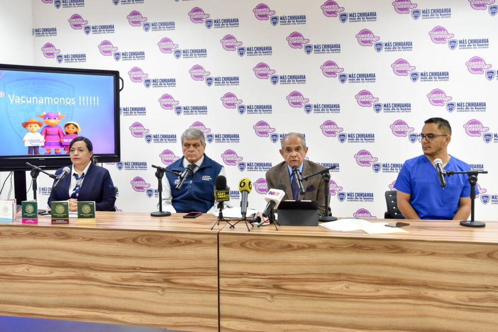 Inicia gobierno estatal jornada de vacunación por temporada invernal en ciudad juárez