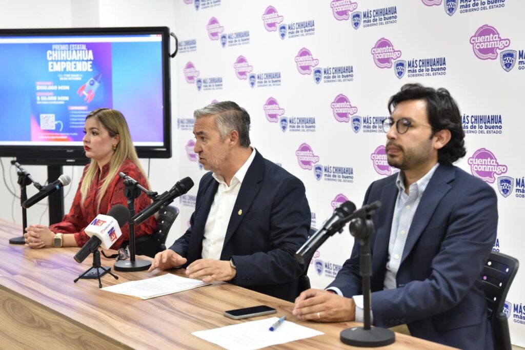 Invita estado a las mipymes a participar en el premio estatal chihuahua emprende 2025