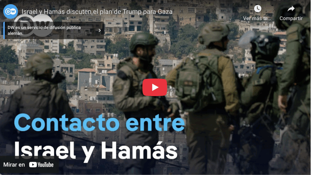 Israel y hamás ya discuten el plan de trump para gaza | dw