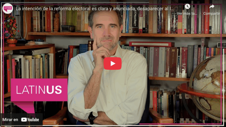 La intención de la reforma electoral es clara, desaparecer al ine | lorenzo córdova