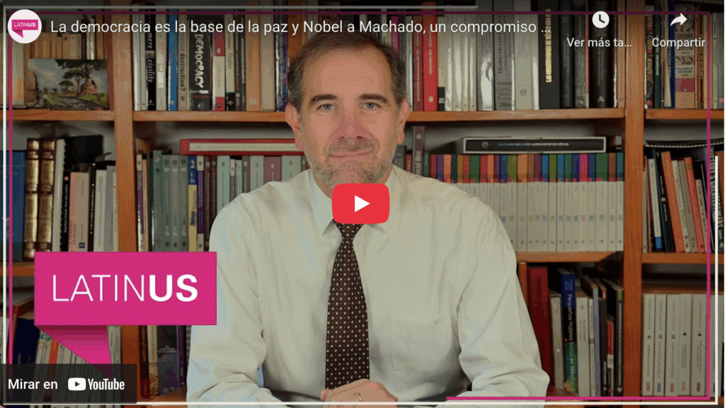 Nobel a machado, compromiso de defensa a la paz y democracia | lorenzo córdova