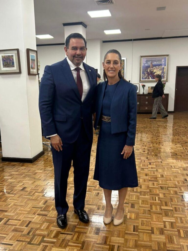 Participa alcalde pérez cuéllar en mesa de seguridad con la presidenta sheinbaum