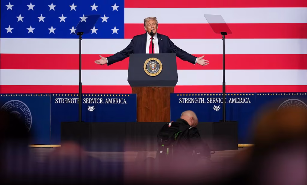 Trump notifica al congreso que eu está en %22conflicto armado con ciertos cárteles%22