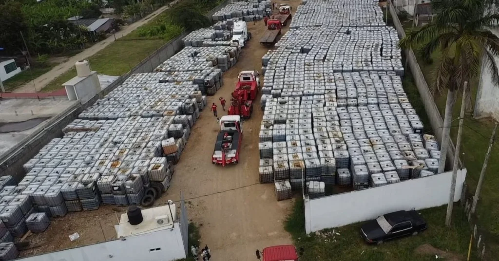 Van 98 millones de litros de 'huachicol' asegurados en un año gabinete de seguridad