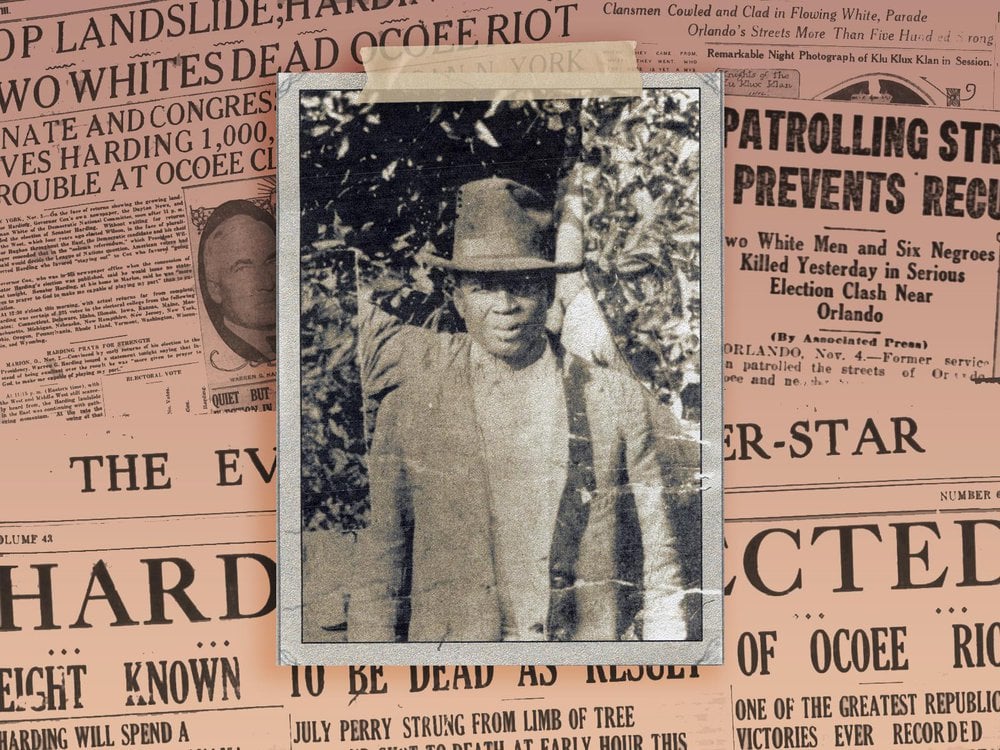 1920, en estados unidos, tiene lugar la 'masacre de ocoe' (florida), cuando un afroamericano se propone votar en las elecciones presidenciales