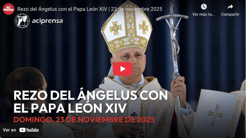 Ángelus papa león xiv | domingo 23 de noviembre 2025