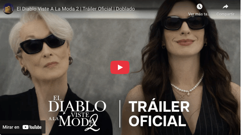 El diablo viste a la moda 2 | tráiler oficial | 20th century studios la