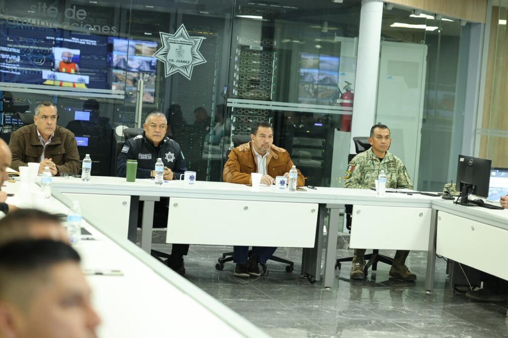Encabeza alcalde cruz pérez cuéllar reunión de la mesa de coordinación por la paz