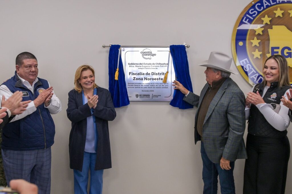 Inaugura maru campos nuevas instalaciones de la fiscalía de distrito en la zona noroeste