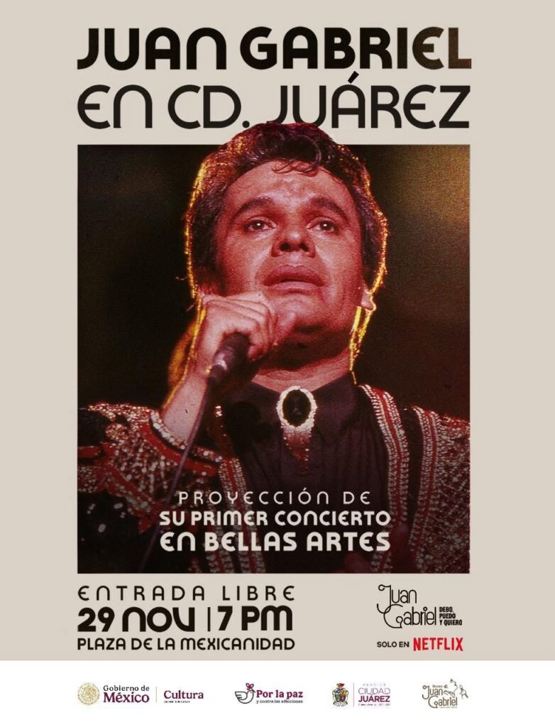 Invita gobierno municipal a concierto de juan gabriel en la plaza de la mexicanidad