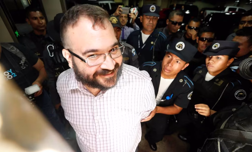 Javier duarte preso ejemplar o uno lleno de privilegios, su defensa alega buena conducta