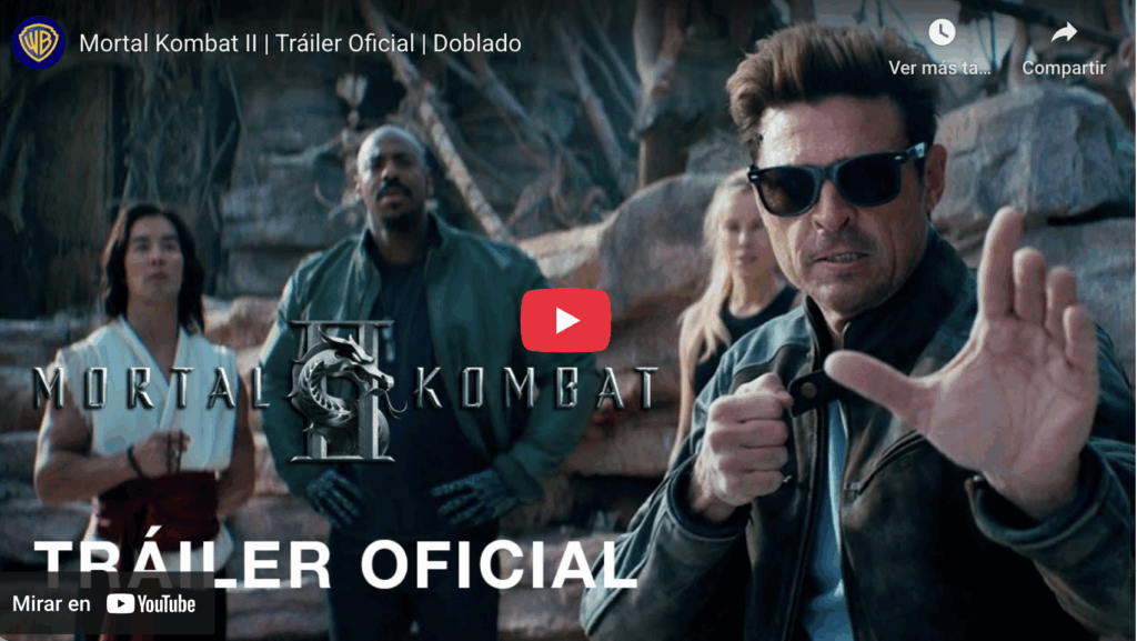 Mortal kombat ii | tráiler oficial | doblado al español | warner bros