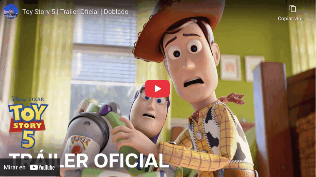 Toy story 5 | tráiler oficial | doblado | disney studios la