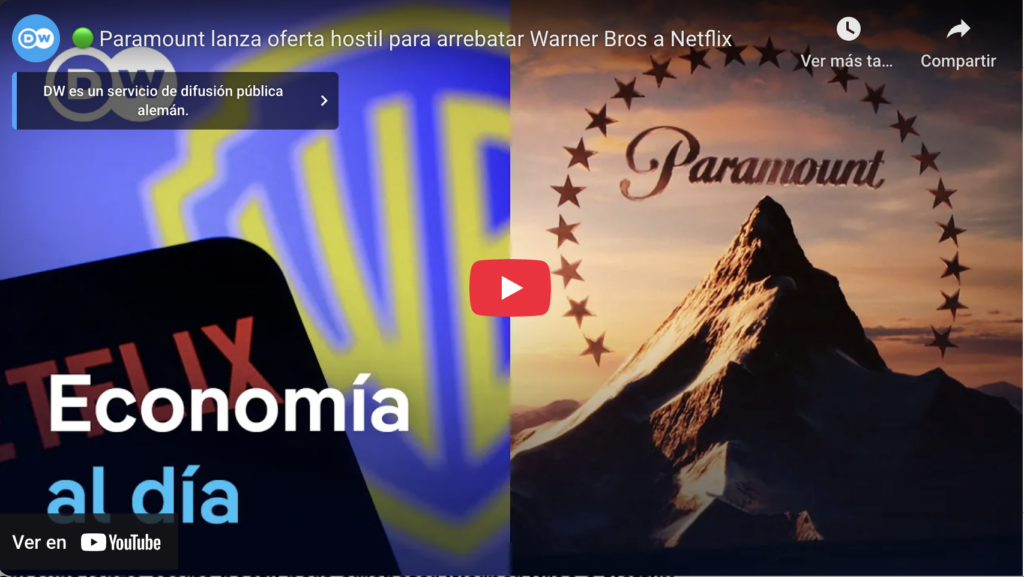 Paramount lanza oferta hostil para arrebatar warner bros a netflix | dw español