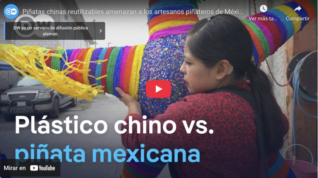 Piñatas chinas reutilizables amenazan a los artesanos piñateros de méxico | dw