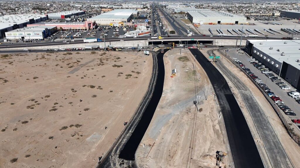 Reporta obras públicas de 60% en ampliación de la avenida de las torres