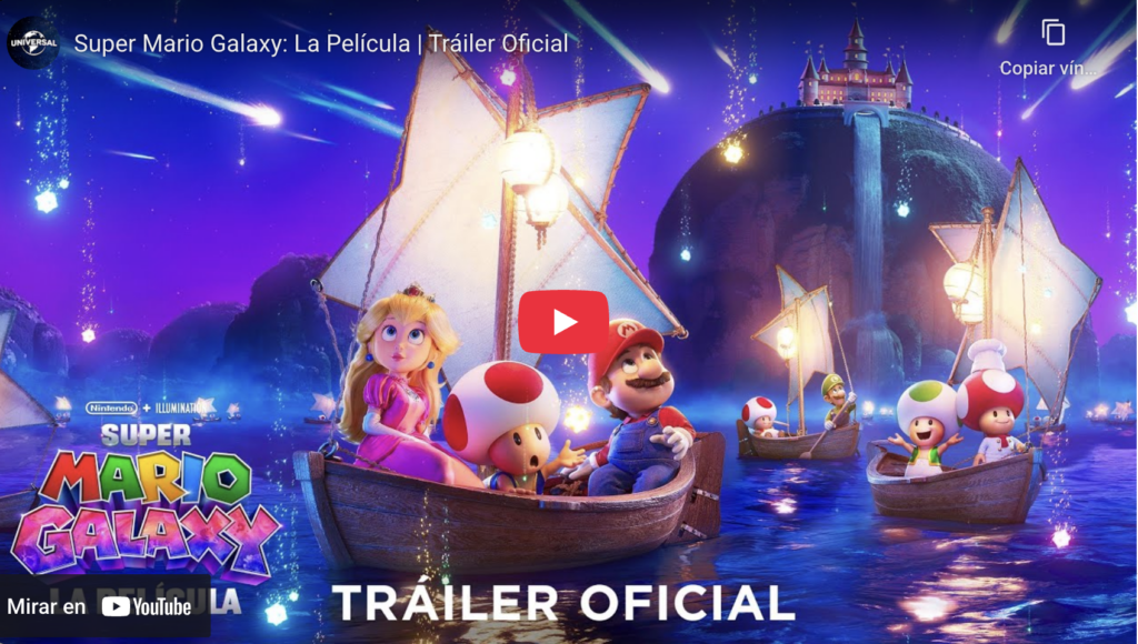 Super mario galaxy la película | tráiler oficial | universal