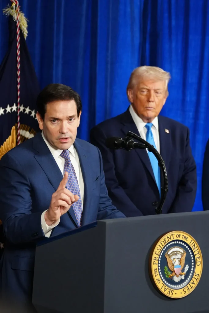 Marco rubio stresses u.s. plan to coerce venezuela rather than govern it