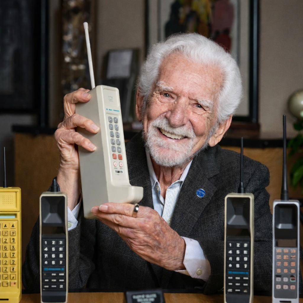 Martin cooper no sólo hizo una llamada, marcó el futuro de la comunicación moderna