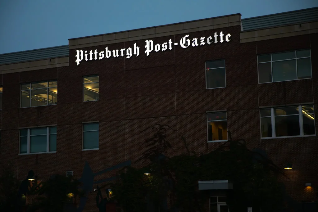 Pittsburgh post gazette announces it will cease operations