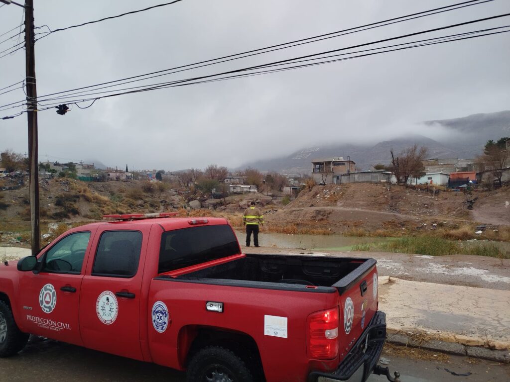 Protección civil reporta saldo blanco tras contingencia por lluvia y nieve en juárez2