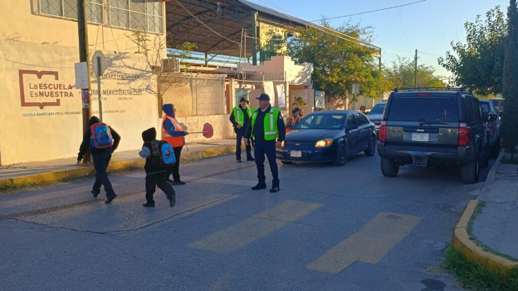 Resguardará seguridad vial escuelas y vialidades por el regreso a clases este lunes