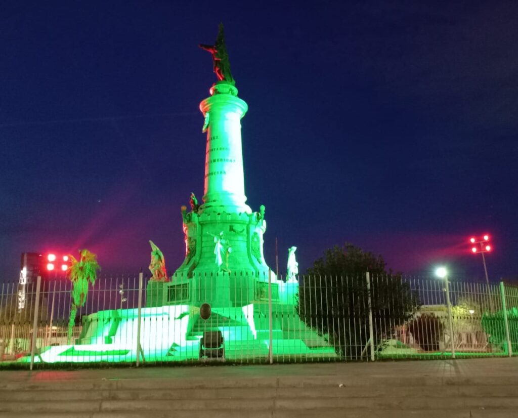 Transforman el monumento a benito juárez con un nuevo sistema de iluminación