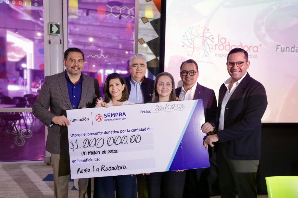 Atestigua pérez cuéllar el donativo de un millón de pesos al museo la rodadora