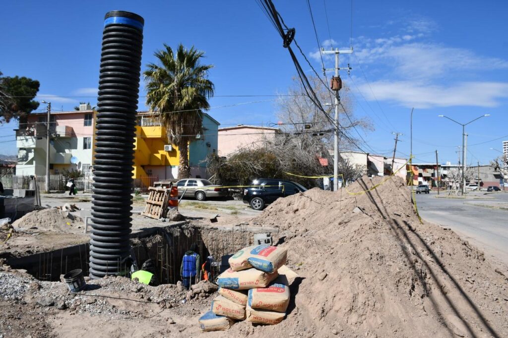 Construye obras públicas 33 pozos de absorción para evitar encharcamientos