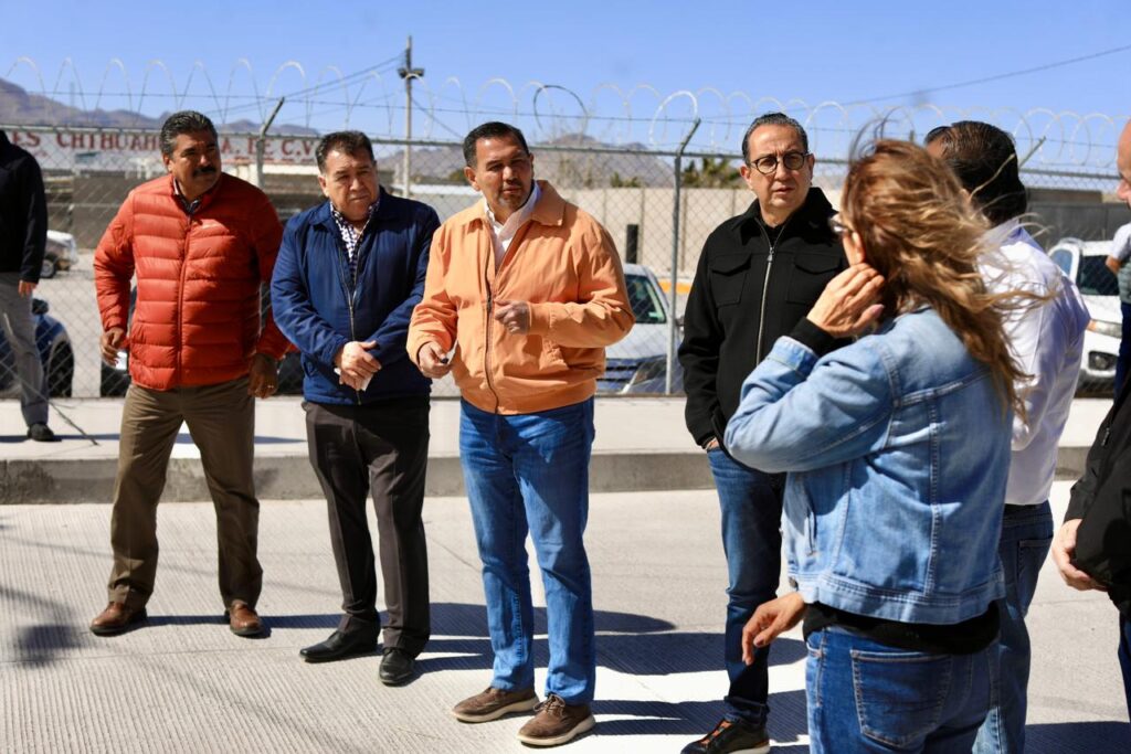 Entrega alcalde pérez cuéllar pavimentación con concreto hidráulico en la calle nayarit
