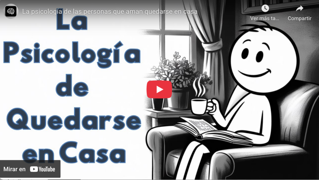 La psicología de las personas que aman quedarse en casa